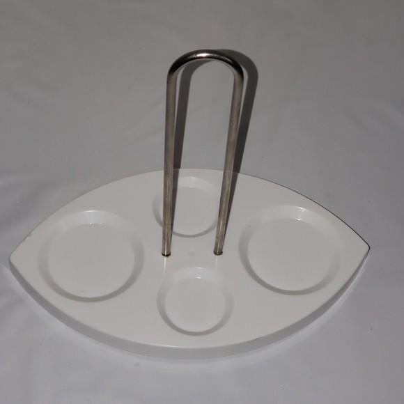 Salt & Pepper Shakers, Creamer, Sugar Set Mid Century Conical Shaped BMF Germany - Picture 6 of 12